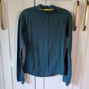 Janji Long Sleeve Shirt Womens S Blue Running